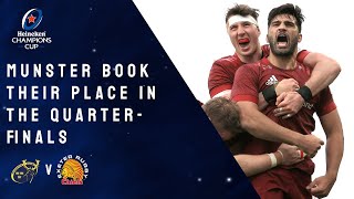 Highlights  Munster Rugby v Exeter Chiefs  Round of 16 │Heineken Champions Cup Rugby 202122 [upl. by Abra]