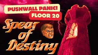 Spear Of Destiny 100 Walkthrough Floor 20 Pushwall Panic [upl. by Ruvolo538]