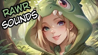 BRAIN MELTING ASMR 💗 Relaxing Dino Girl 💗 Deep Sleep Guaranteed [upl. by Didi]