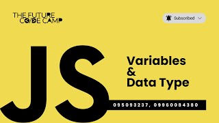 2 JavaScript  Variables and Data Type  Part 2 [upl. by Emlin]