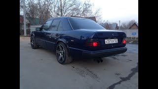 Мерседес W124 32 турбо Бешеный Разгон от 0 до 100 кмч [upl. by Alahs]