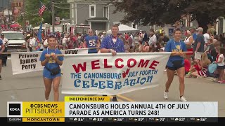 Canonsburg holds annual 4th of July Parade [upl. by Som]