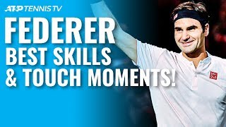 Roger Federer Most Unbelievable Skill Moments [upl. by Tullus912]