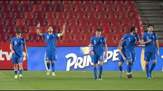 Kosovo 11 Greece  World Cup  Qualification  All goals and highlights  05092021 [upl. by Atirat]