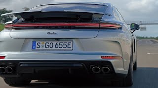 NEW Porsche Panamera Turbo EHybrid 2024  680HP On the Race Track [upl. by Ahsaya]