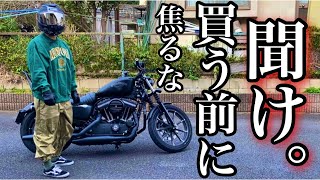 ハーレーの購入を検討している人へ、本当に後悔しませんか？HarleyDavidson 883アイアン [upl. by Arada]