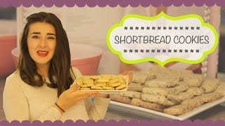 Pecan Shortbread Cookies Recipe  How to Make Shortbread [upl. by Bowler]