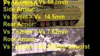 Dare to Compare  M2A3 Bradley Versus FV510 Warrior [upl. by Sirapal]