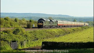 Cogload Junction 4th May 2024 3752137667 English Riviera Express Saphos Railtour [upl. by Rayshell]