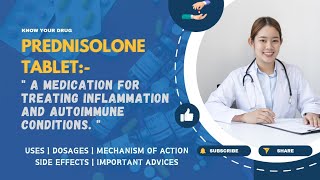 Prednisolone Tablets Uses Dosage Mechanism Side Effects and Important Advice  MediInsights [upl. by Xonel]