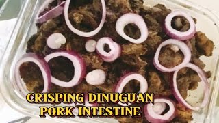 Pork intestine menu  crisping dinuguan recipe livestream asmr satisfying [upl. by Mulac204]