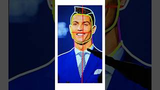 How to draw a Ronaldo tutorial step by step drawing art draw ronaldo shorts short [upl. by Narmak]