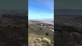 Beautiful San Francisco Bay views from San Bruno Mountain 4K [upl. by Celestyna]