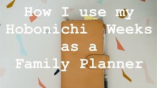 Flip Through  Van der Spek Codex Undyed  Hobonichi Mega Weeks as a Family Planner [upl. by Campos606]