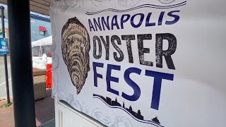 Oysterfest taking place in Annapolis [upl. by Anirbak]