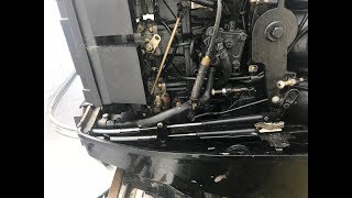 how to install throttle and gear selector cables on a boat [upl. by Atilegna335]