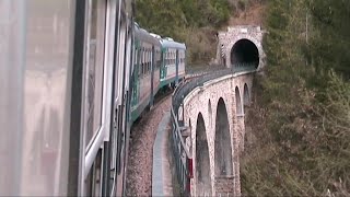 La Ferrovia del Cadore Belluno Calalzo con ALn 668 [upl. by Nawram]