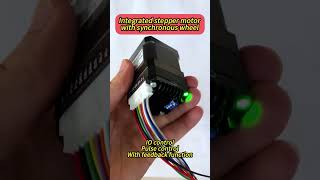 Integrated stepper motor with synchronous wheel [upl. by Trenna]