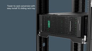 Tour of the HPE ProLiant ML30 Gen10 Tower Server [upl. by Leftwich]