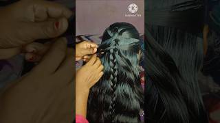 loose hairstyle ✨hairstylehorts allbridalhairstyles simpalhairstyle [upl. by Narak]