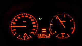 Bmw e90 318d chip 186hp 420nm acceleration [upl. by Akla992]