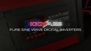 KickAss 12v to 240v pure sine wave digital power inverters for camping caravans 4wds and RVs [upl. by Burbank908]