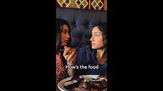 When the waiter asks hows the food 😂 shorts masrawykitchenegypt [upl. by Longley]