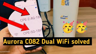 Aurora C082 superadmin  modified external antenna  5G WiFi fixed  super speed 4G Router C082 [upl. by Kirst]