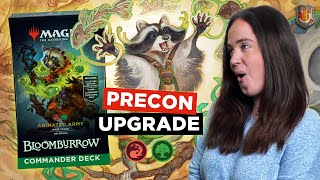 “Animated Army” Precon Upgrade  Bloomburrow  The Command Zone 621  MTG EDH Magic Gathering [upl. by Annodal]