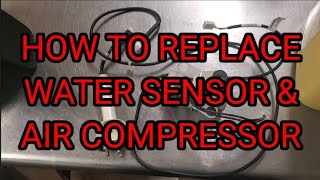 Manitowoc Indigo Ice Machines  Water Probe and Air Compressor  How to Replace  All Indigo Models [upl. by Retse]