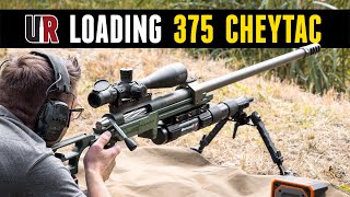 Loading 375 CheyTac on the Forster CoAx XL [upl. by Fougere611]