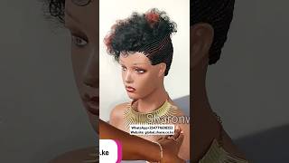 Side Mohawk braided wig [upl. by Oilegor]