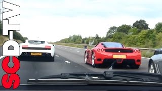 Ferrari Enzo Brutal Acceleration  SCD Extra [upl. by Kraus439]