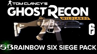 Rainbow Six Siege Weapon and Patch  Tom Clancys Ghost Recon Wildlands [upl. by Alexandrina]