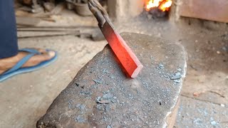 Blacksmith  How to Chasing amp Repousse Tools Made With Hard work  Handmade [upl. by Jessey211]