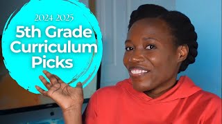 5th Grade Homeschool Curriculum Picks 20242025 [upl. by Alolomo949]