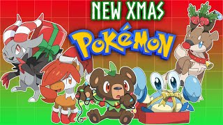 Making New CHRISTMAS Pokémon [upl. by Adnauqal80]