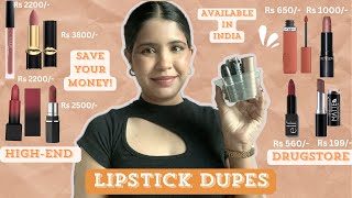 Viral Lipstick Dupes  Everything Under Rs 1000 [upl. by Eb]