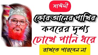 সাঈদী হুজুরের কবরের দৃশ্য চোখে পানি ধরে রাখতে পারবেন না সাওম tv 24 [upl. by Narod]