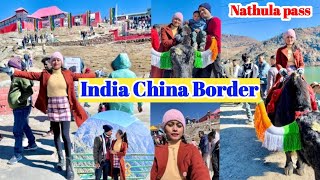 India China Border  Nathula Pass  Changu Lake  Gangtok Tour [upl. by Anirtac]