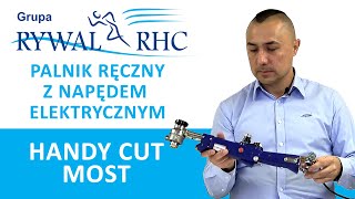 Palnik ręczny z napędem elektrycznym HandyCut MOST jak ciąć stal palnikiem gazowym [upl. by Onirefez]