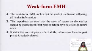 Efficient Market Hypothesis EMH [upl. by Geof]