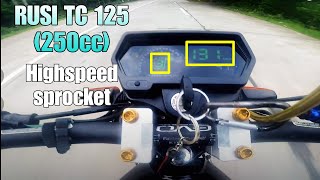 250cc RUSI TC 125 IS BACK [upl. by Oatis]