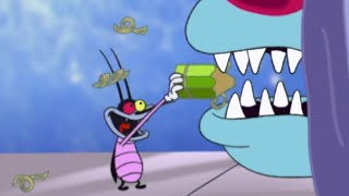 Oggy and the Cockroaches  The rise and the fall S01E08 CARTOON  New Episodes in HD [upl. by Nolyk]