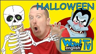 Halloween Finger Family Songs with Hide and Seek Wow English TV for Kids From Maggie And Stevetoys [upl. by Byrom]