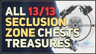 All Seclusion Zone Chests Locations Honkai Star Rail [upl. by Roach]