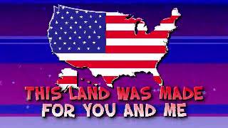 This Land Is Your Land Lyric Video  Let Freedom Ring Simple Series for Kids [upl. by Emerald240]