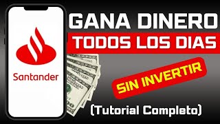 ✅ COMO GANAR DINERO CON SANTANDER RÍO 2024 [upl. by Wolliw]