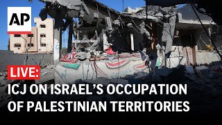 ICJ Day 5 LIVE Top UN court hearing on Israel’s occupation of Palestinian territories [upl. by Ahsienal]