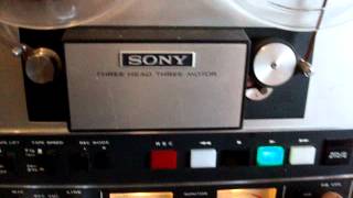 SONY TC650 STEREO IN LINE REEL TO REEL PLAYER [upl. by Vera]